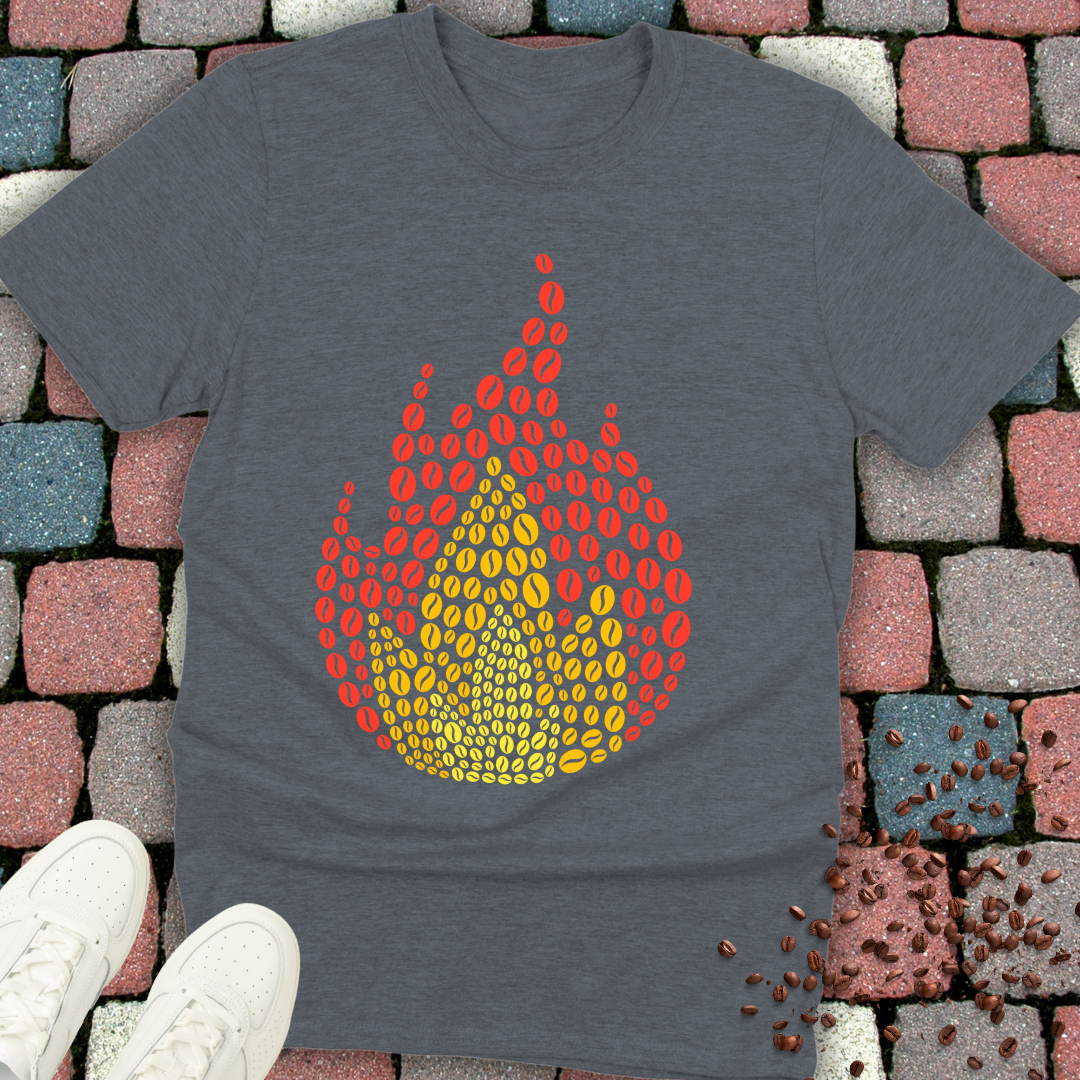 coffee flame T-shirt