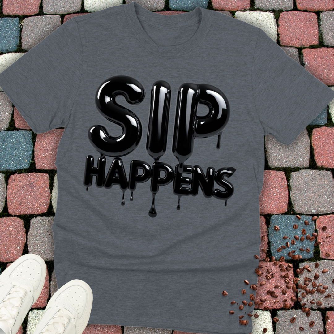 Coffee Sip Happens T-Shirt