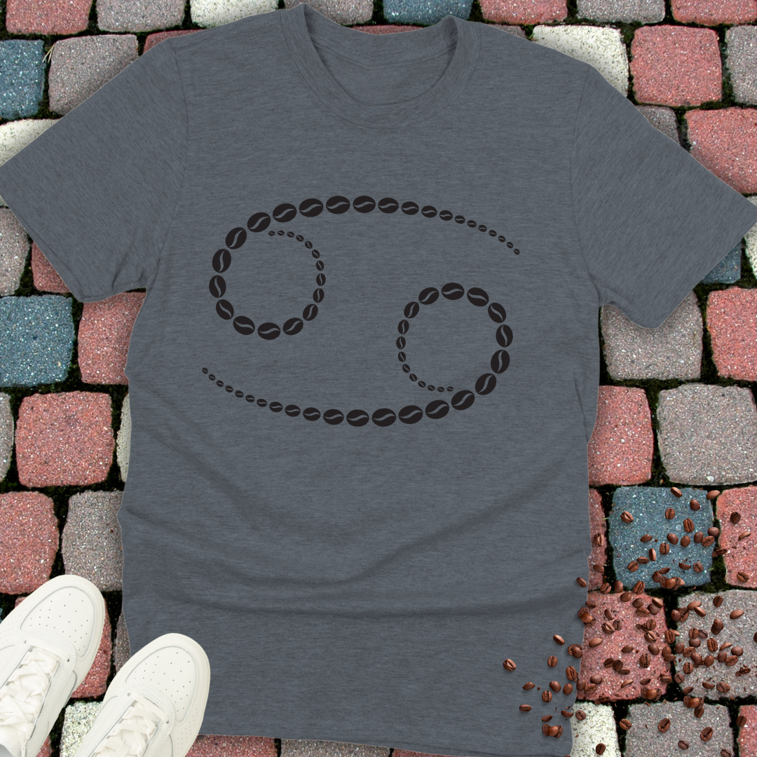 Coffee Bean Cancer Zodiac Unisex T-Shirt
