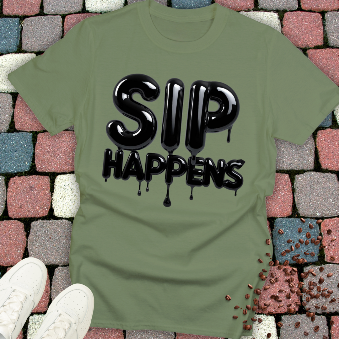Coffee Sip Happens T-Shirt