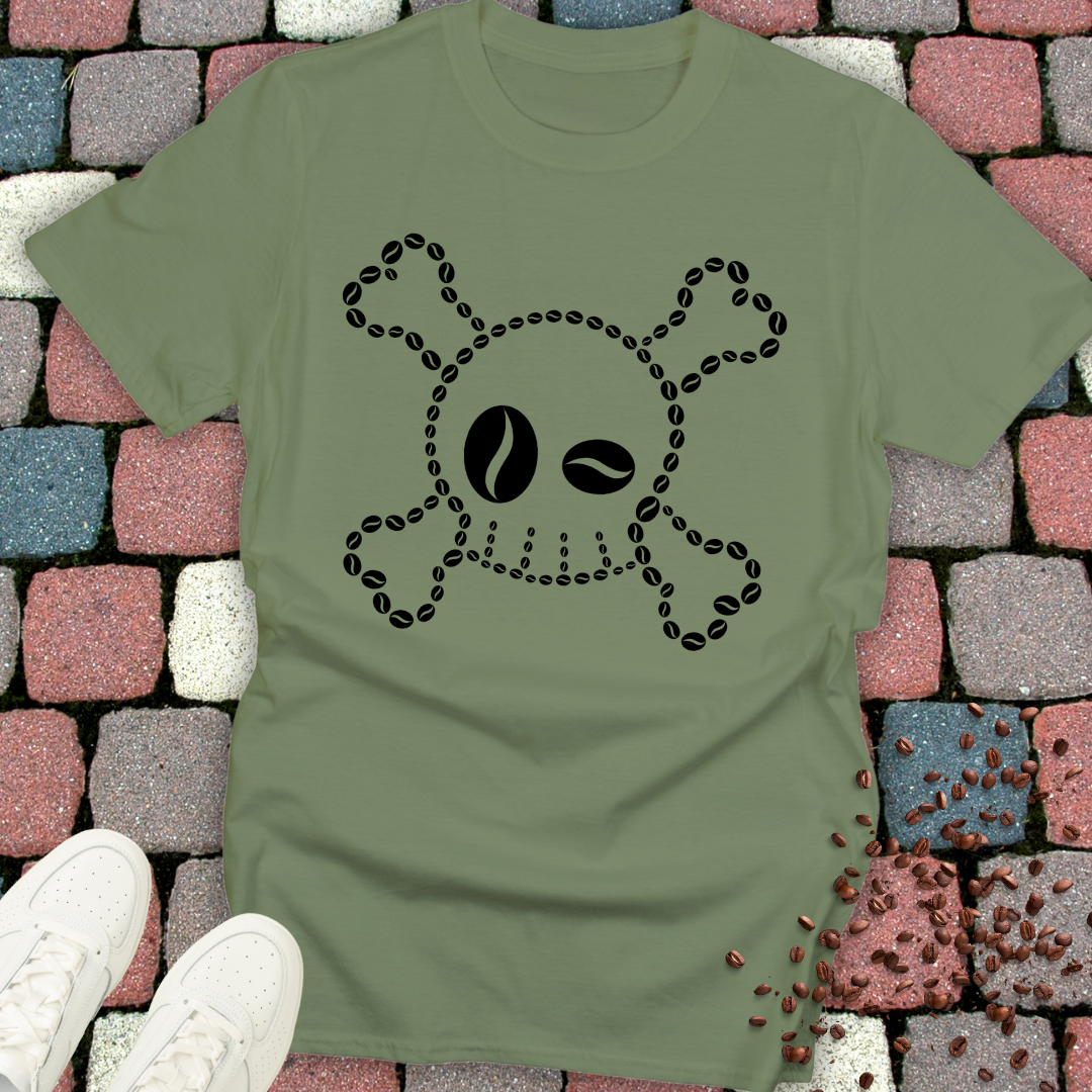 coffee skull T-shirt