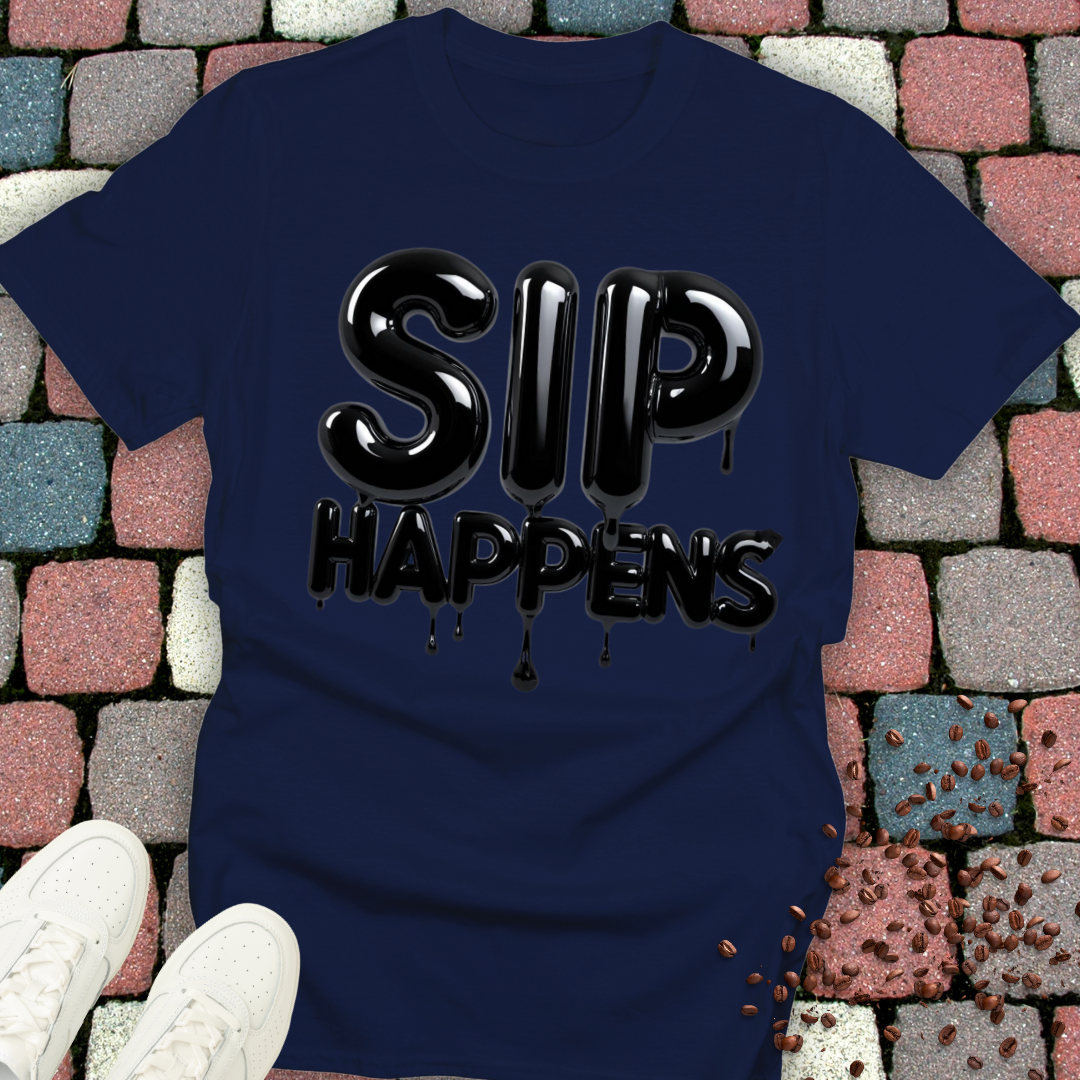 Coffee Sip Happens T-Shirt
