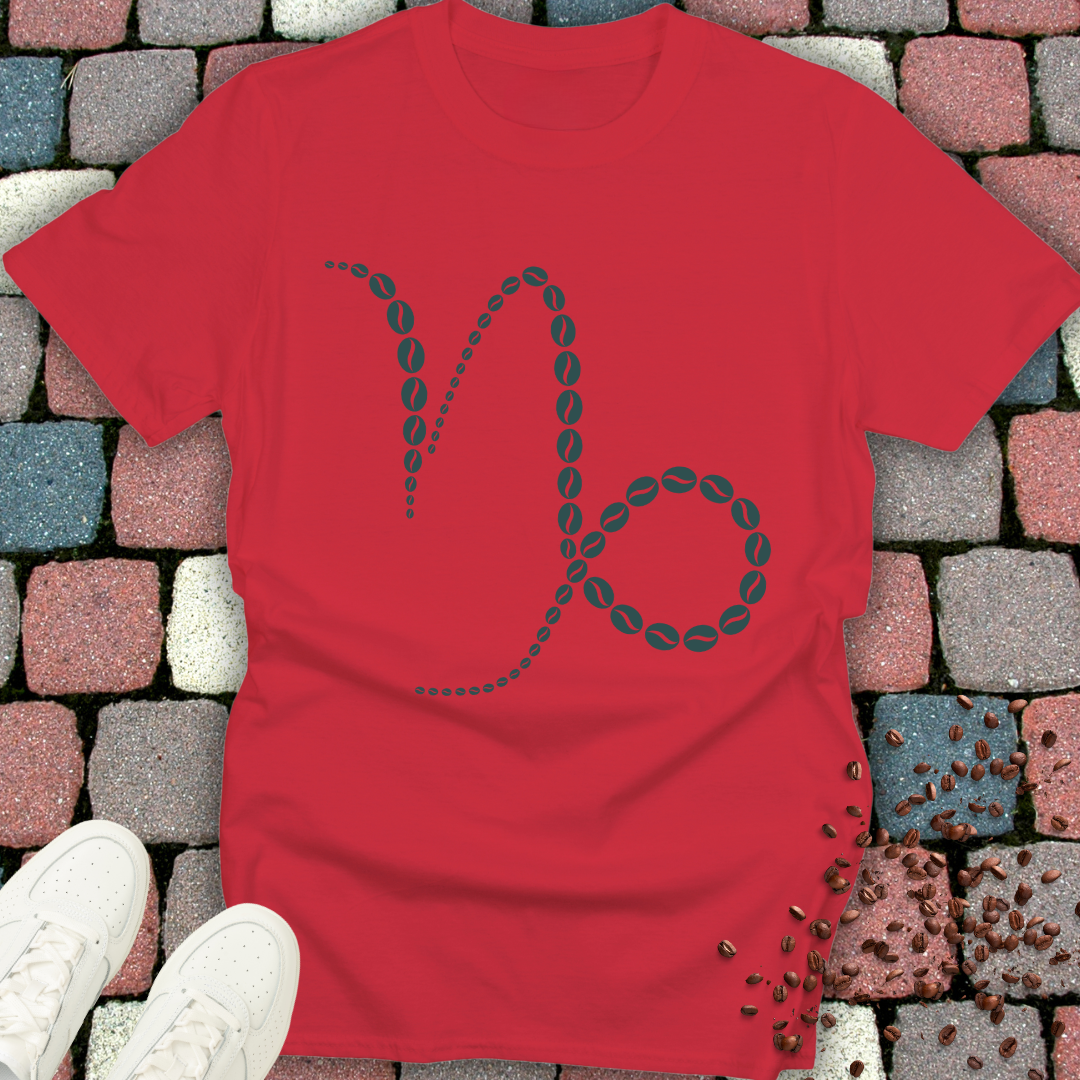 Capricorn Zodiac Coffee T-Shirt