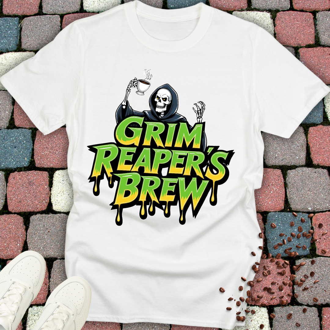 Grim reaper's brew T-shirt