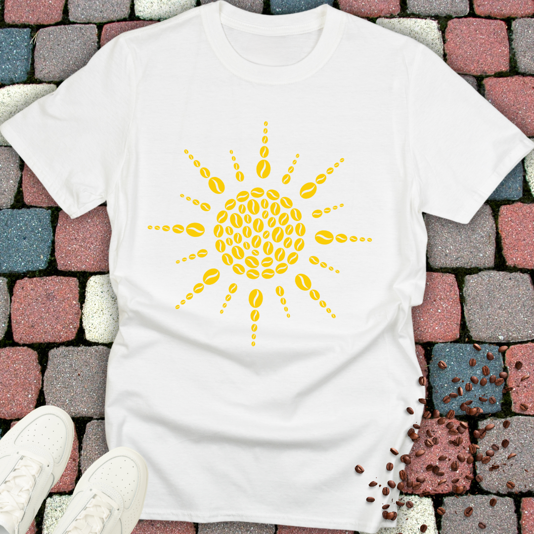 coffee sun T-shirt