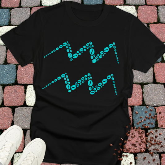 Aquarius Zodiac Coffee Bean T-Shirt
