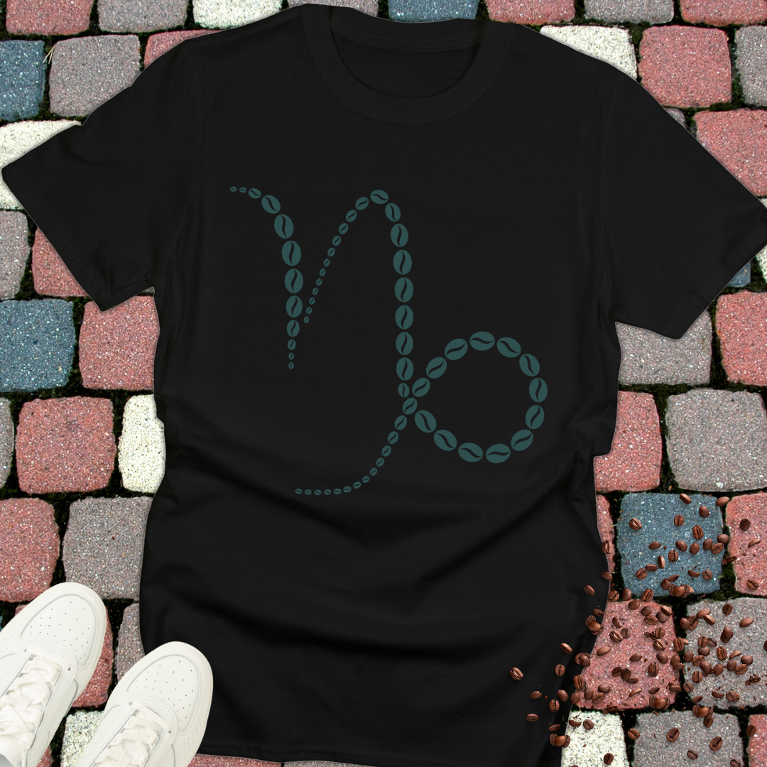Capricorn Zodiac Coffee T-Shirt