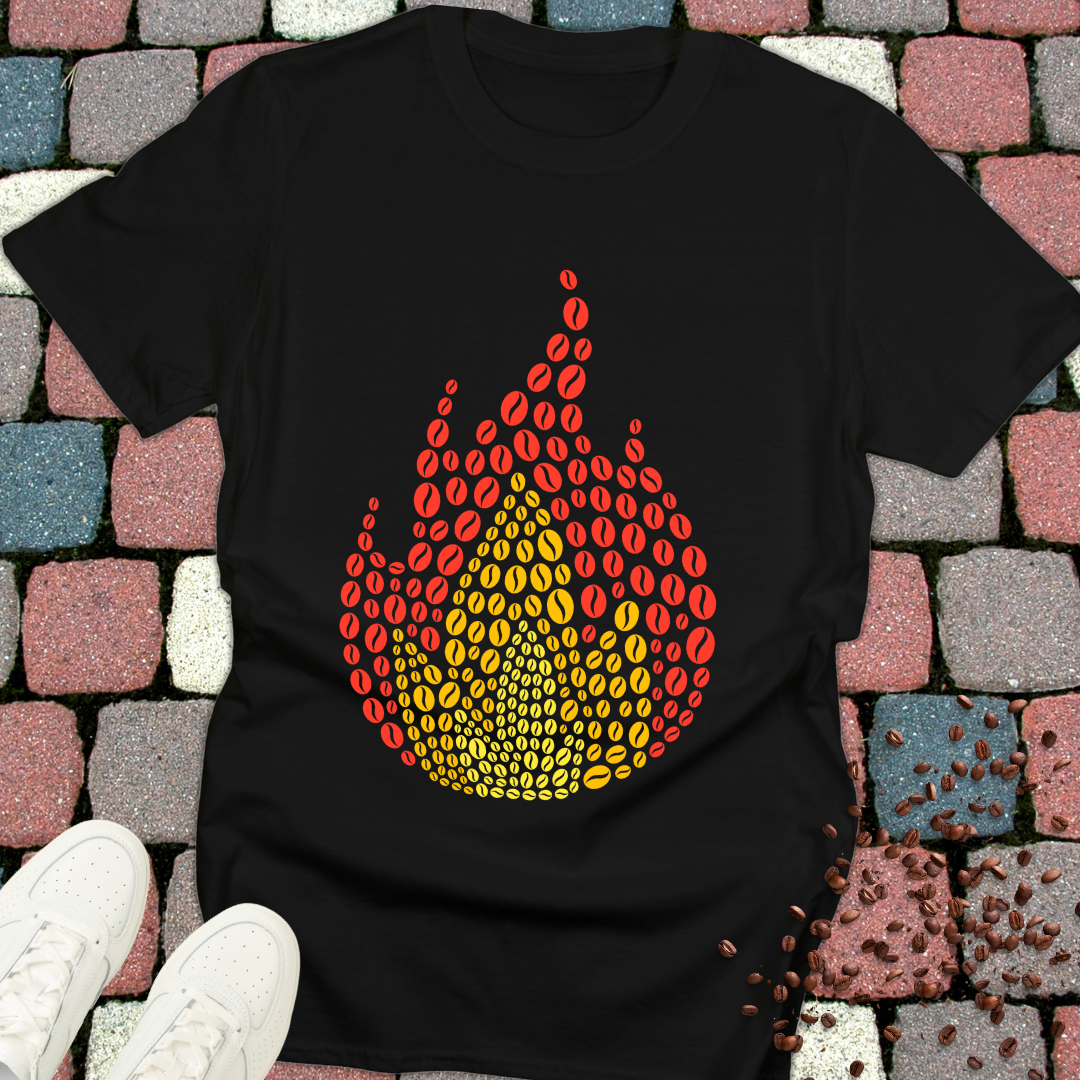 coffee flame T-shirt