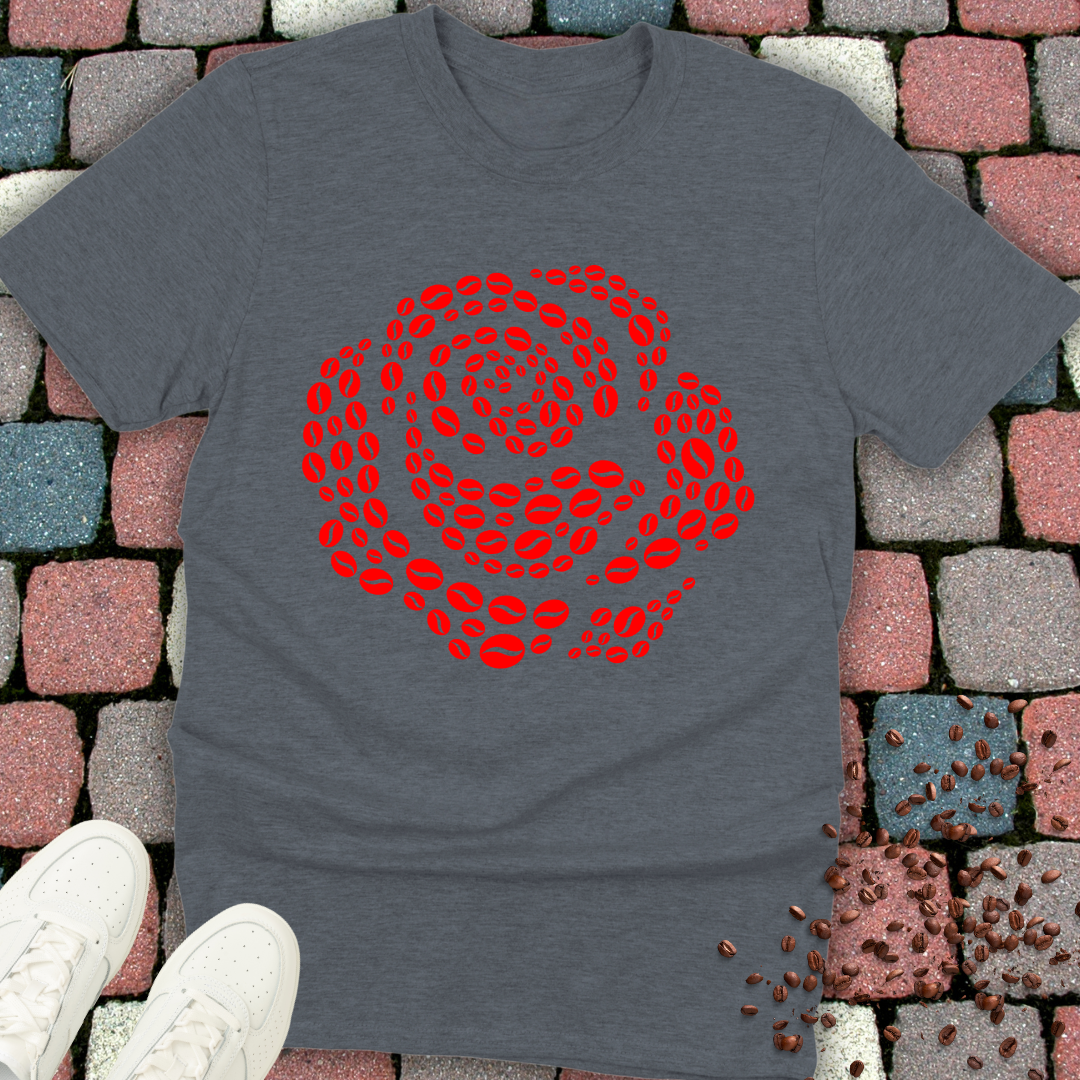 coffee rose T-shirt