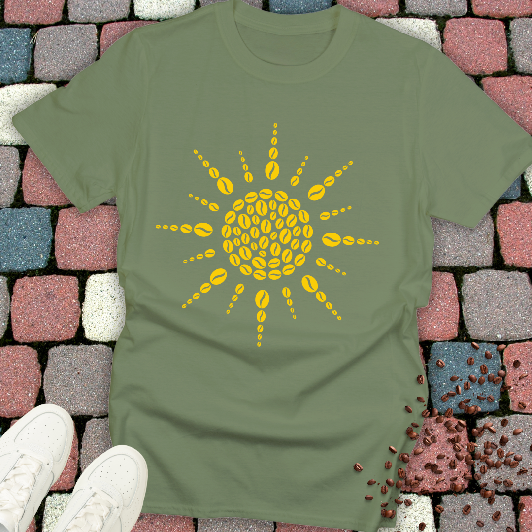 coffee sun T-shirt