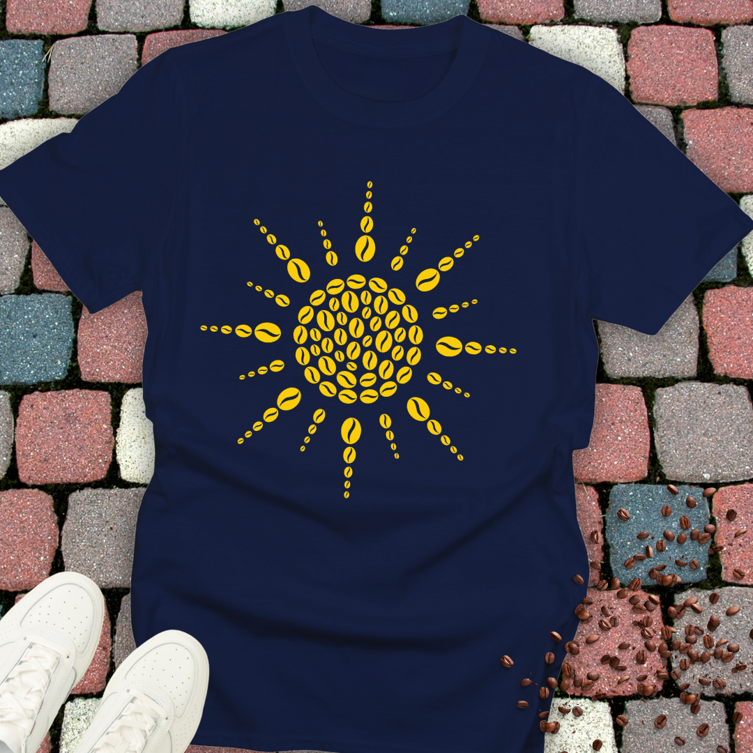 coffee sun T-shirt