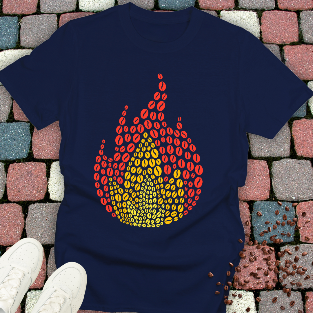 coffee flame T-shirt