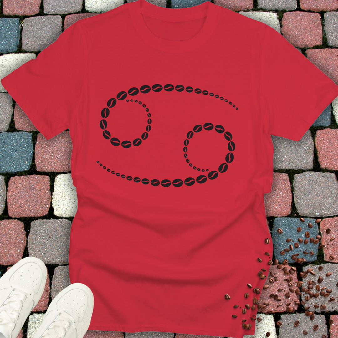 Coffee Bean Cancer Zodiac Unisex T-Shirt