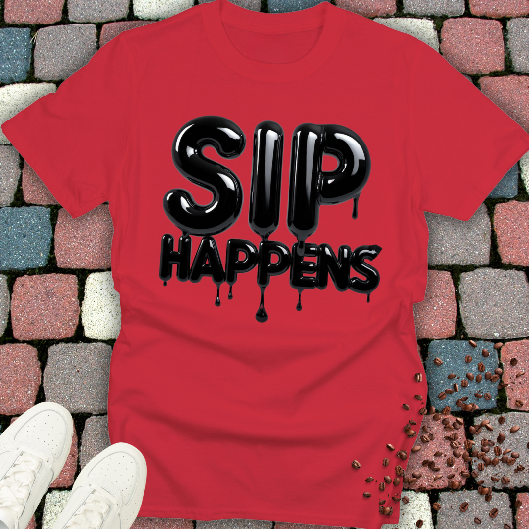 Coffee Sip Happens T-Shirt