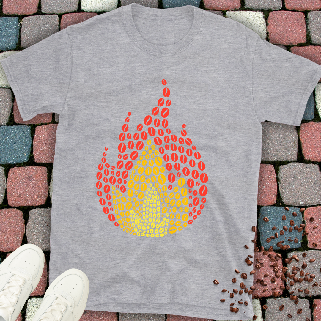 coffee flame T-shirt