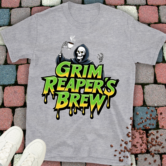 Grim reaper's brew T-shirt