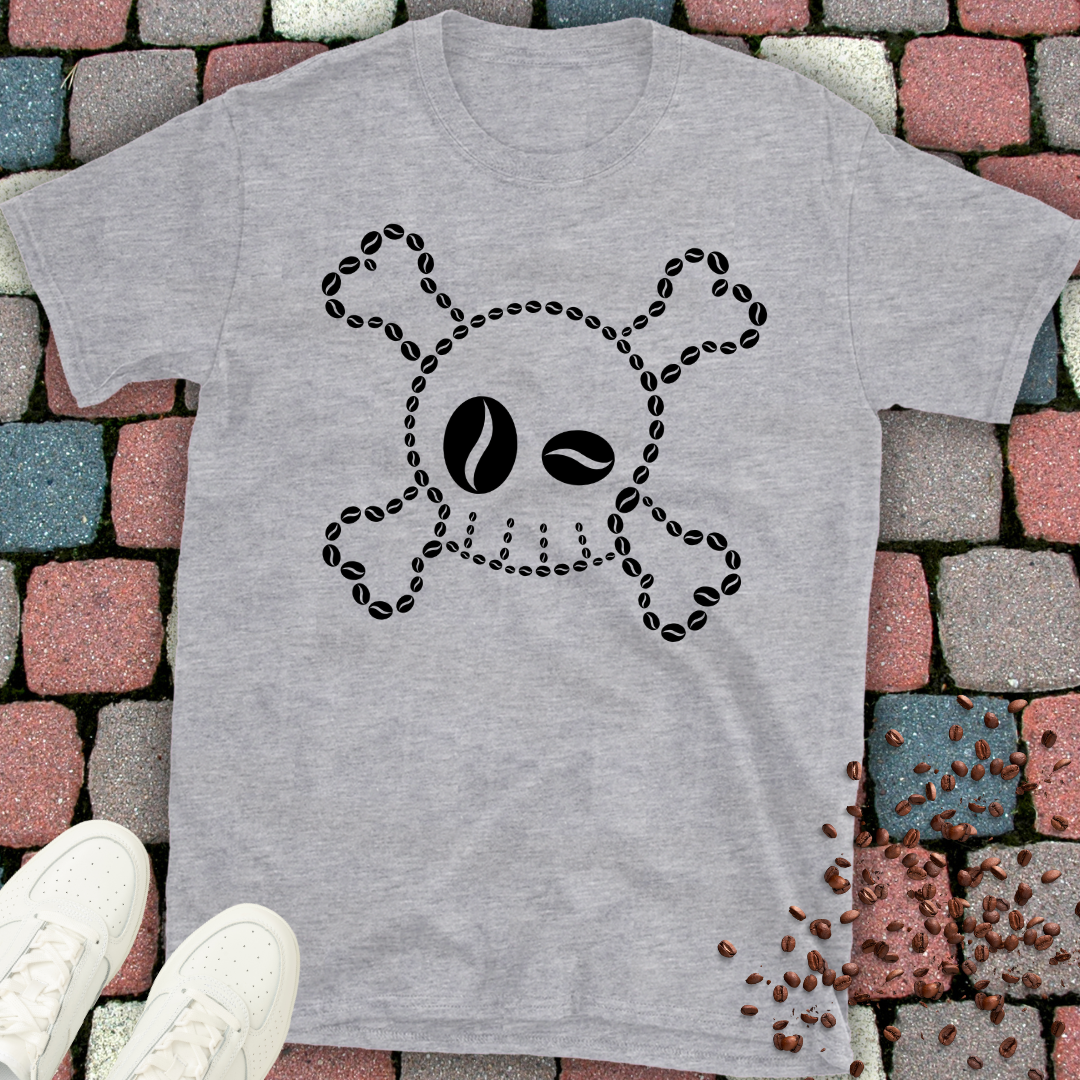 coffee skull T-shirt