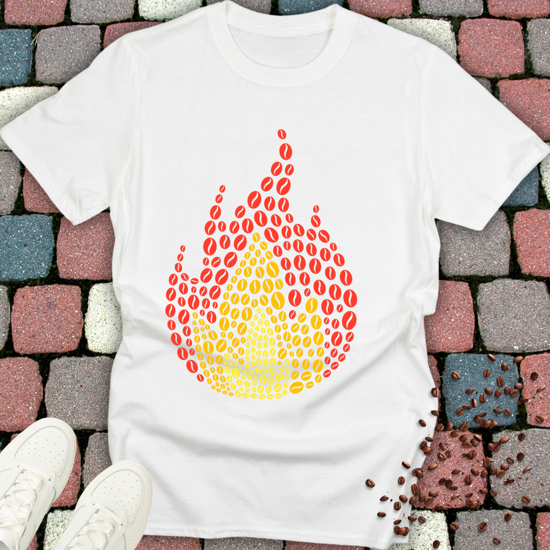 coffee flame T-shirt