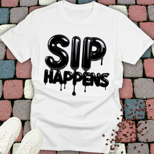 Coffee Sip Happens T-Shirt